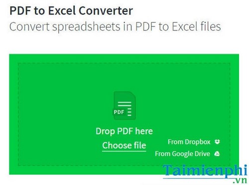 chuyen pdf sang excel cach doi file pdf sang xls