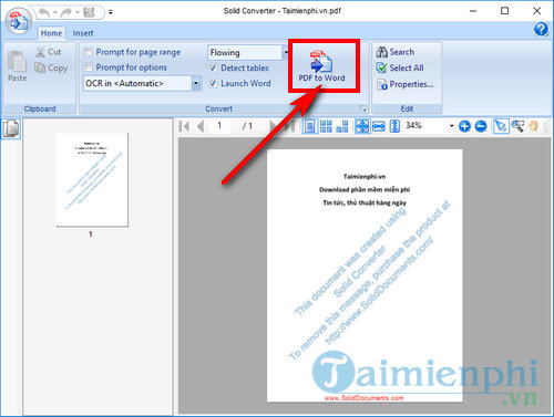 cach su dung pdf to word converter 3