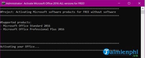 huong dan kich hoat active microsoft office 2016 professional plus mien phi 15