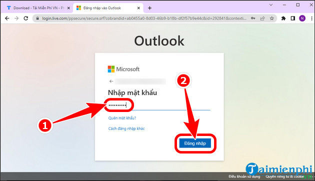 huong dan dang nhap outlook 365 web cuc don gian