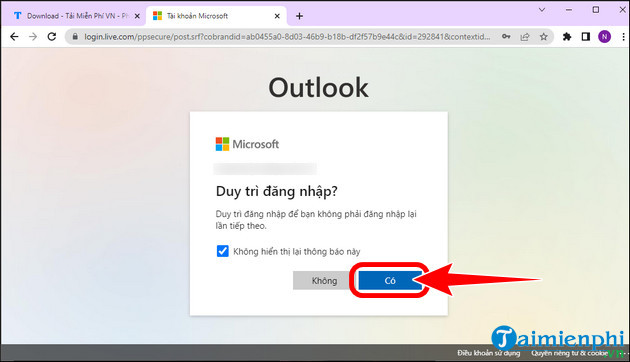 cach dang nhap outlook 365 tren may tinh