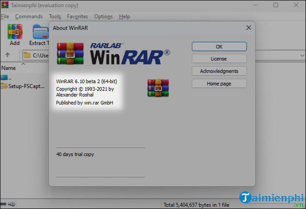 cach cap nhat winrar moi nhat